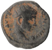 Æ20 - Elagabalus S C; Antioch obverse image