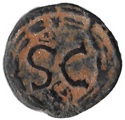 Æ20 - Elagabalus S C; Antioch reverse image