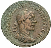 Octassarion - Philippus I ΑΝΤΙΟΧΕΩΝ ΜΗΤΡΟ ΚΟΛΩN; Antioch obverse image