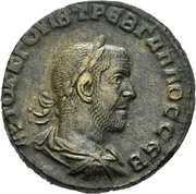 Æ 30 - Trebonianus Gallus ΑΝΤΙΟΧΕΩΝ ΜΗΤΡΟ ΚΟΛΩΝ, Δ Ε obverse image