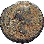 Æ18 - Elagabalus LADI CEON obverse image