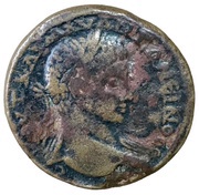 Æ32 - Elagabalus CAMΩCATEΩN; Samosata obverse image