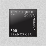 500 Francs Baptism of Christ obverse image