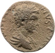 Dupondius - Caracalla Aelia Capitolina obverse image