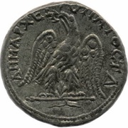 Tetradrachm - Caracalla Aelia Capitolina, Rome, 215-217 reverse image