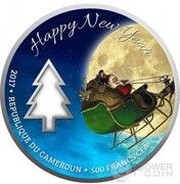 500 Francs Merry Christmas and Happy New Year obverse image
