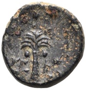 Prutah - Tyre, Rome, 126 BC - 86 BC reverse image