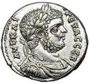 Tetradrachm - Geta ΔΗΜΑΡX ΕΞ ΥΠΑΤΟС ΤΟ Β; Tyre obverse image