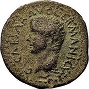 Semis - Caligula C I G ACCI obverse image