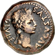 As - Augustus C I G ACCI L I II obverse image