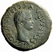 Dupondius - Caligula COL IVL GEM ACCI obverse image