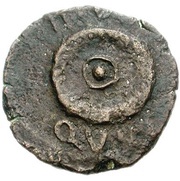 Quadrans - Augustus II VIR QVINQ reverse image