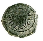 Quadrans - Augustus C LVCI P F [ ]IN, Rome, 27 BC - 14 AD reverse image