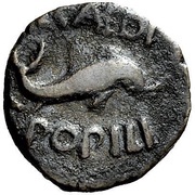 Semis II VIR QVIN, Rome, 75 BC - 27 BC obverse image