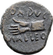 Semis - Augustus CONDVC MALLEOL obverse image