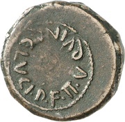 Semis - Augustus C LVCI P F II V QVINQ, Rome, 27 BC - 14 AD reverse image