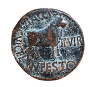 As - Augustus Celsa, Rome, 27 BC - 14 AD reverse image