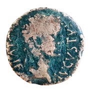 Æ28 - Augustus Ercavica obverse image