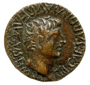 Semis - Tiberius SEGO BRIGA obverse image