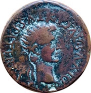 Æ25 - Tiberius Tarraco reverse image