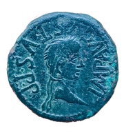 Æ28 - Augustus Turiaso obverse image