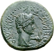 Æ24 - Rhoemetalkes I ΚΑΙΣΑΡΟΣ ΣΕΒΑΣΤΟΥ; uncertain mint reverse image