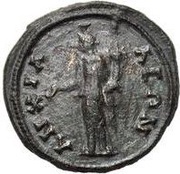 Æ23 - Antonius Pius ANXIAΛEΩN; Anchialus reverse image