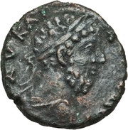 Æ17 - Commodus Augusta Traiana obverse image