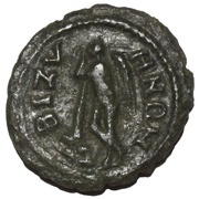 Assarion - Philippus II as Caesar ΒΙΖYHNΩN; Bizya, Rome, 244-247 reverse image