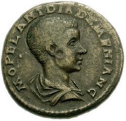As - Diadumenianus Deultum obverse image