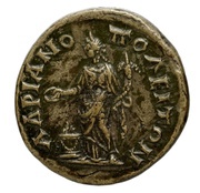 Assarion - Faustina II ΑΔΡΙΑΝΟΠΟΛΕΙΤΩΝ; Hadrianopolis, Thrace, Rome, 161-176 reverse image