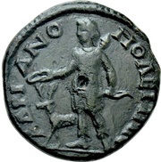 Æ24 - Gordian III AΔPIANOΠOΛEITΩN; Hadrianopolis reverse image