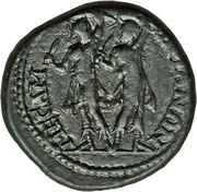 Obol - Gordian III and Tranquillina Mesambria reverse image