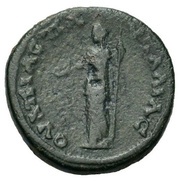 Æ21 - Faustina II ΟVΛΠΙΑϹ ΠΑVΤΑΛΙΑϹ; Pautalia reverse image