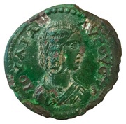 Æ26 - Julia Domna ΠЄPINΘIΩN NЄΩKOPΩN; Perinthus obverse image