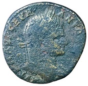 Æ29 - Caracalla OYΛΠIAC CEΡΔIKHC; Serdica obverse image