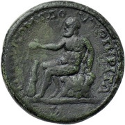 Æ23 - Antoninus Pius EΠΙ ΙΟV ΚΟΜΟΔΟV ΤΟΠEΙΡEΙΤΩΝ; Topirus reverse image