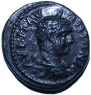 Æ18 - Caracella obverse image