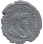 Antoninianus - Carausius PAX AVG obverse image