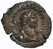 Antoninianus - Carausius PAX; Londinium obverse image