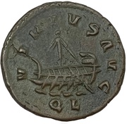 Quinarius - Allectus VIRTVS AVG; Londinium reverse image