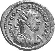 Antoninianus - Carausius PROVID AVGGG S P; Camulodunum obverse image