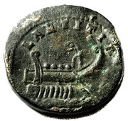 Double Sestertius - Postumus LAETITIA AVG; Treveri reverse image