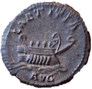 Antoninianus - Postumus LAETITIA AVG; Lugdunum reverse image