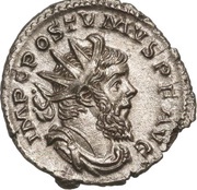 Antoninianus - Postumus PAX AVG; Lugdunum obverse image