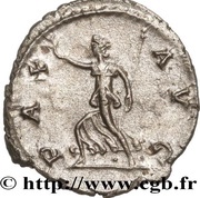 Antoninianus - Postumus PAX AVG; Lugdunum, Rome, 260-265 reverse image
