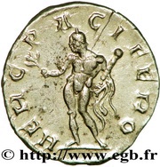 Antoninianus - Postumus HERC PACIFERO reverse image