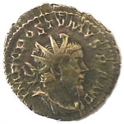 Antoninianus - Postumus SALVS AVG; Treveri obverse image