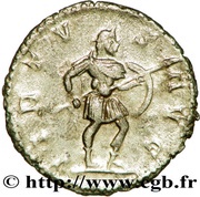 Antoninianus - Postumus VIRTVS AVG; Cologne reverse image