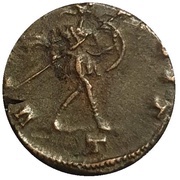 Antoninianus - Postumus VIRTUS EQVIT, Rome, 267-268 reverse image